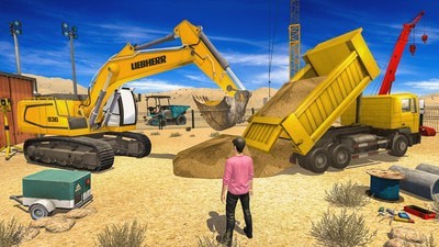 建造施工挖掘模拟手游app截图