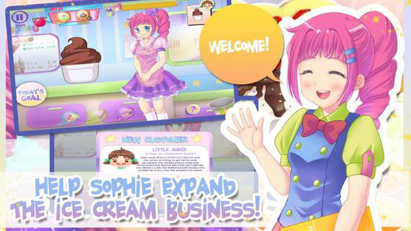 苏菲的冰淇淋店手游app截图