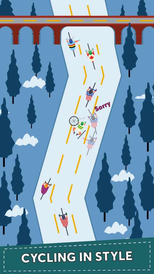 自行车之旅手游app截图