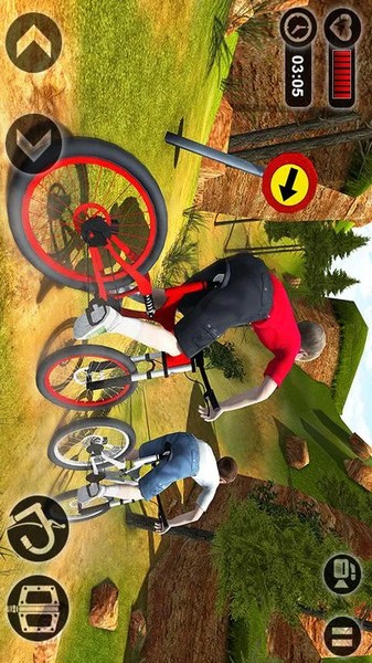 山地自行车越野赛手游app截图