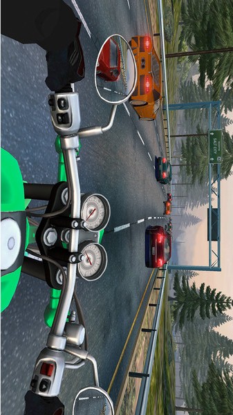 顶级骑手：公路摩托比赛手游app截图