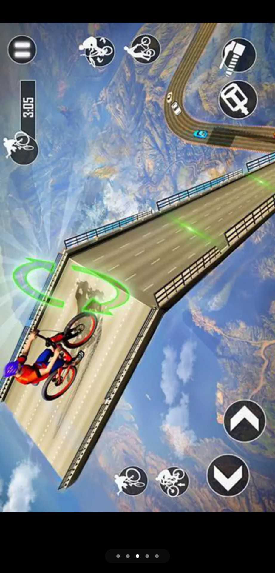 大型坡道BMX手游app截图
