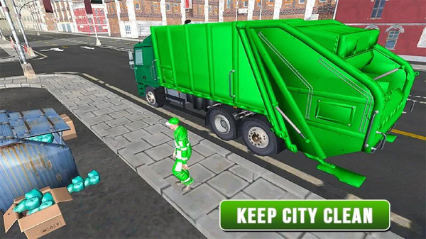 垃圾车驾驶：垃圾分类手游app截图