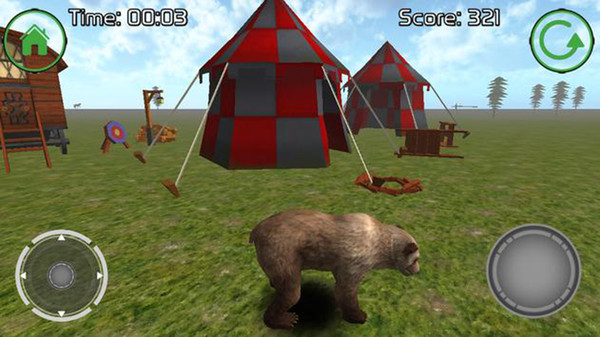 熊模拟器3D疯狂手游app截图
