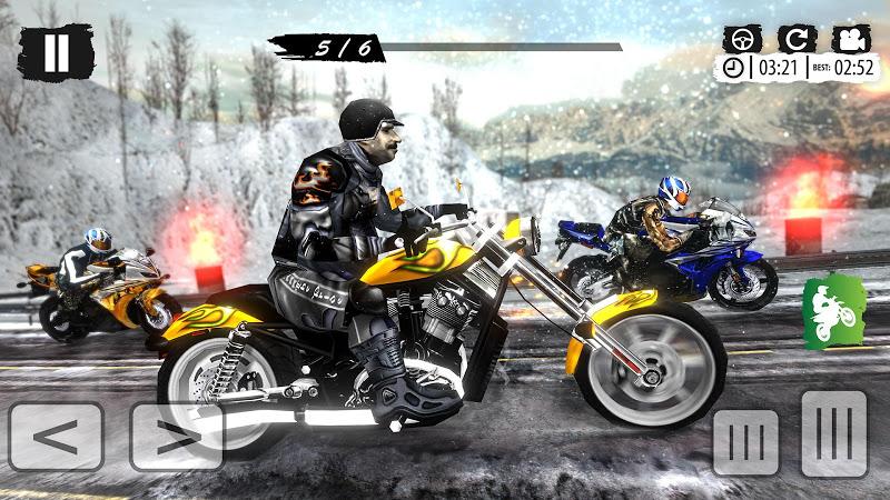 极限摩托车：冬季赛手游app截图