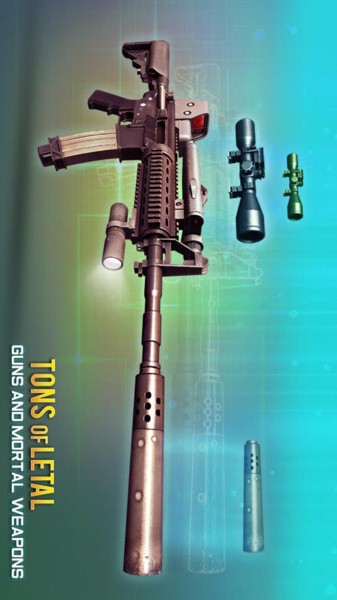 山地作战：狙击手3D手游app截图
