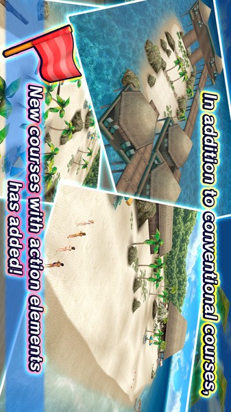 天堂沙滩：旗与比基尼手游app截图