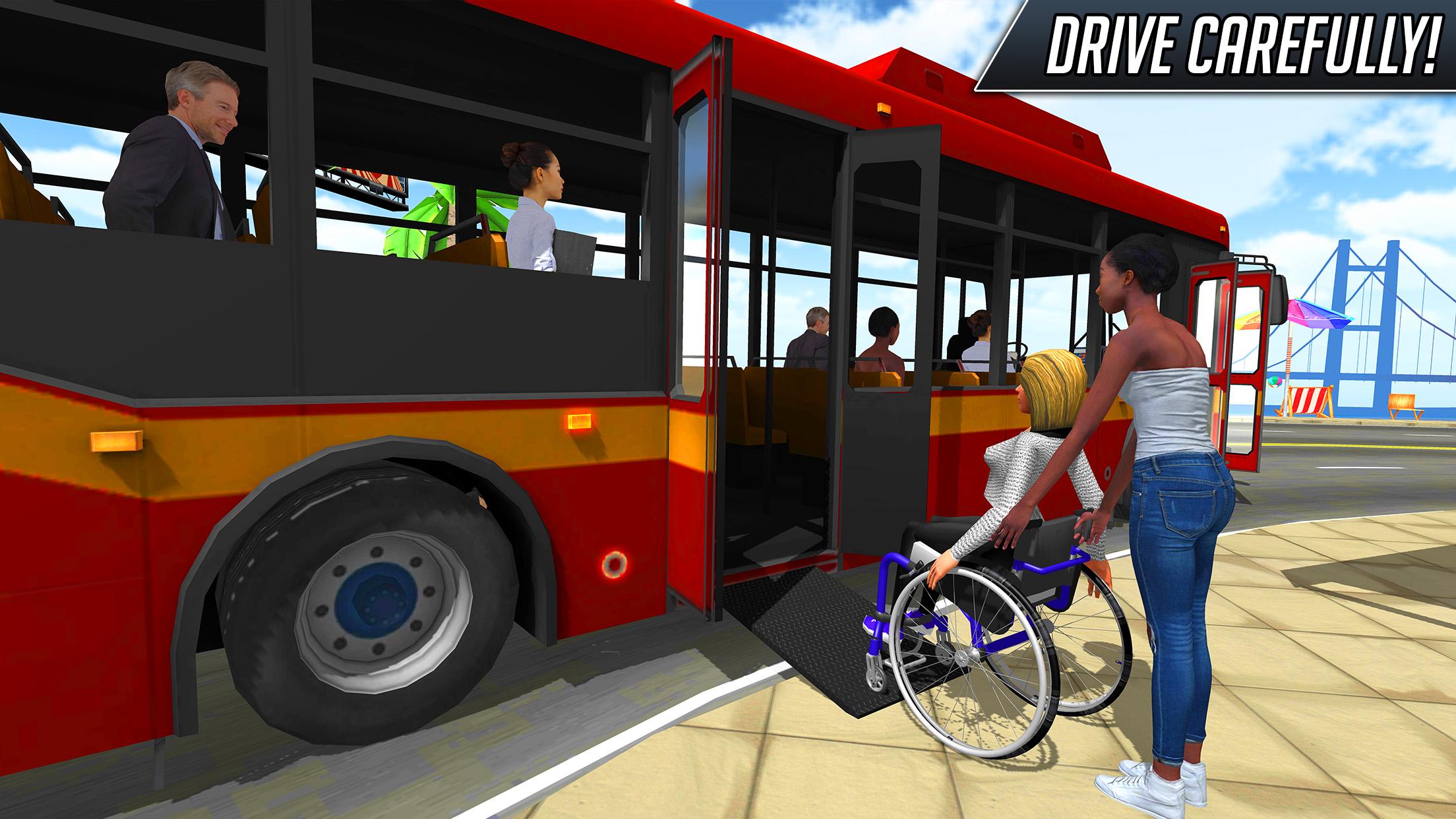 巴士模拟器2018：城市驾驶手游app截图