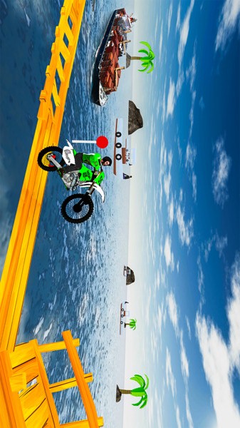 自行车特技大赛手游app截图