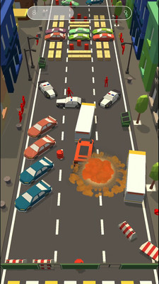 障碍道路碰撞3D手游app截图