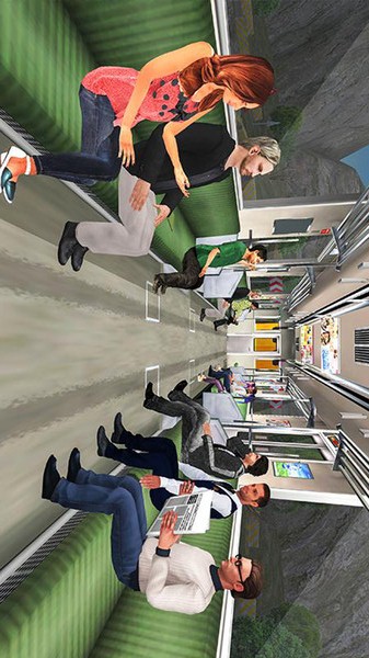 山地火车运行模拟器手游app截图
