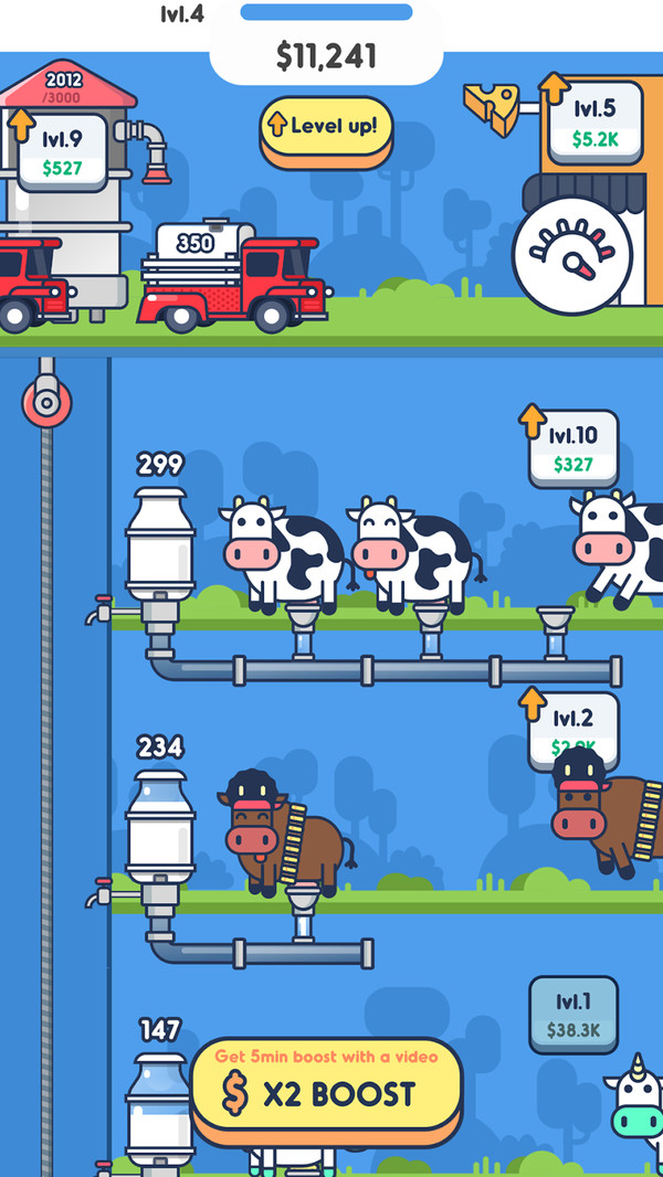 牛奶工厂手游app截图