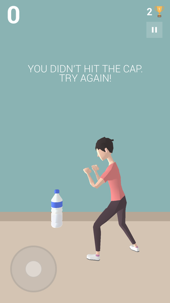 踢瓶盖挑战3D手游app截图
