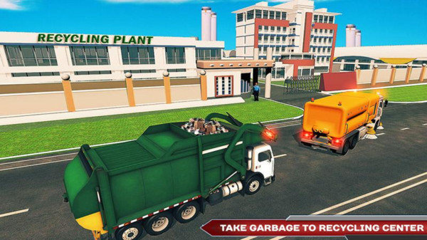 垃圾自卸车模拟器手游app截图