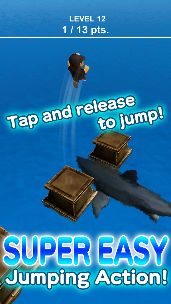 鲨鱼逃亡跳一跳手游app截图