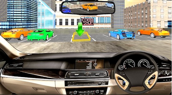 现代跑车停车模拟手游app截图