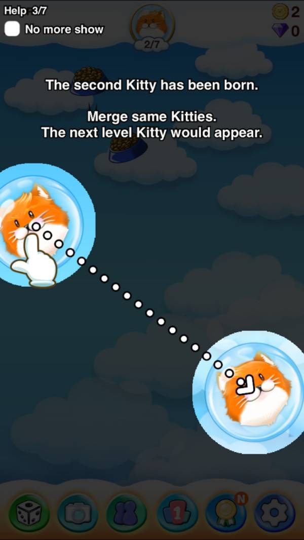 泡泡猫2048手游app截图