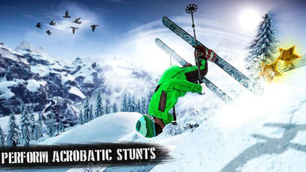 真正的滑雪锦标赛手游app截图