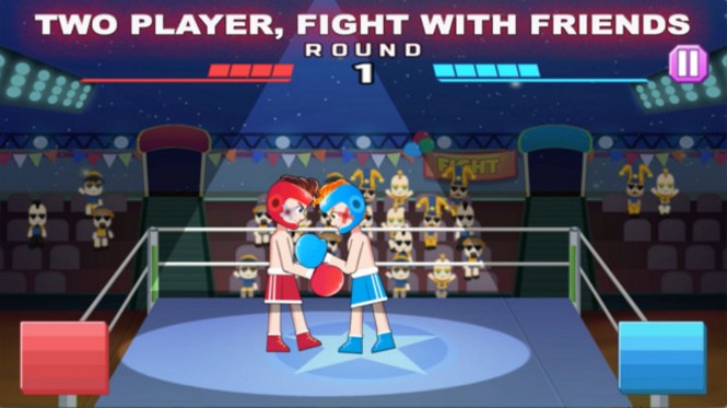 拳击对决：双人游戏手游app截图