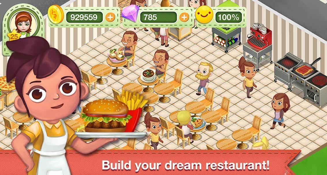 梦想餐厅手游app截图