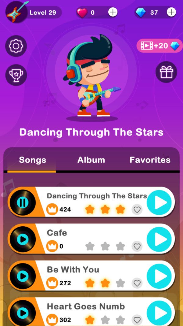 音乐竞赛手游app截图