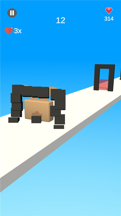 动物果冻变形3D手游app截图