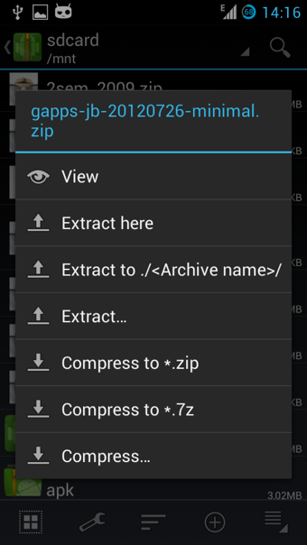 ZArchiver解压缩工具 免费版手机软件app截图