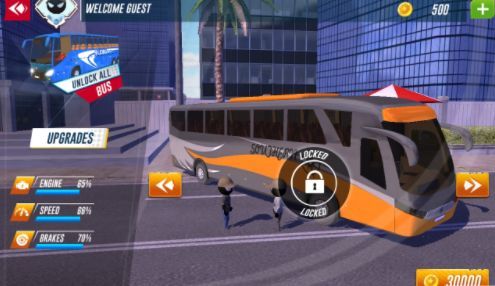 火柴人巴士驾驶模拟器手游app截图