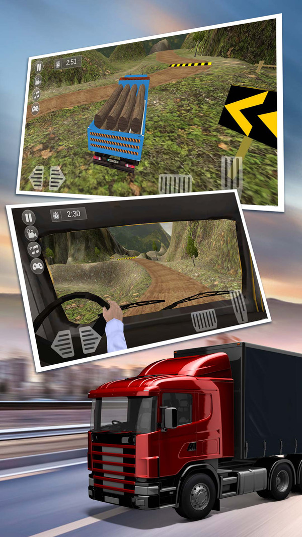 大卡车驾驶手游app截图