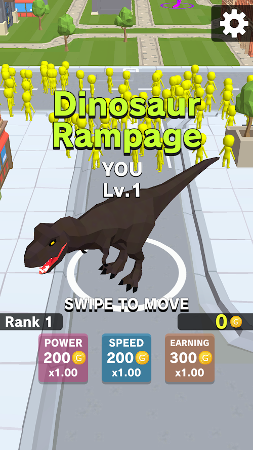 Dinosaur Rampage手游app截图