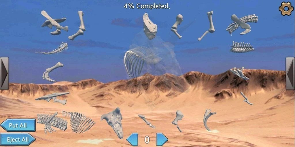 3D恐龙拼图手游app截图