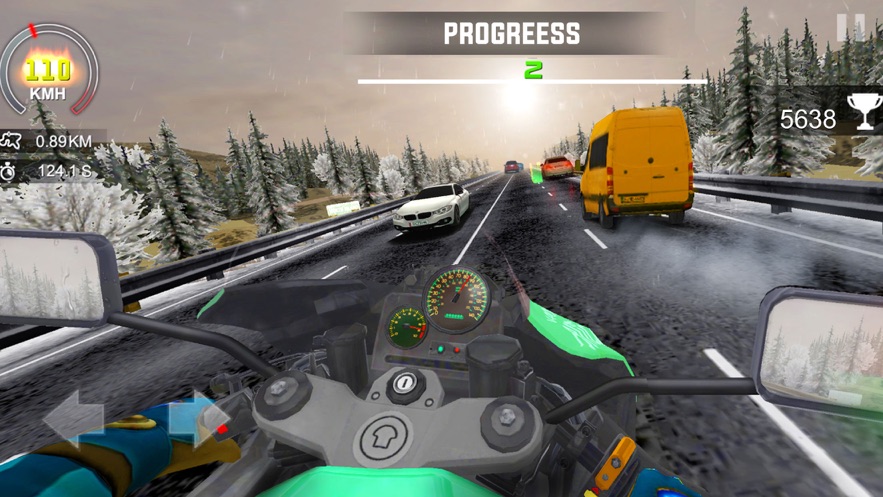 狂热摩托:摩托车模拟驾驶2019手游app截图