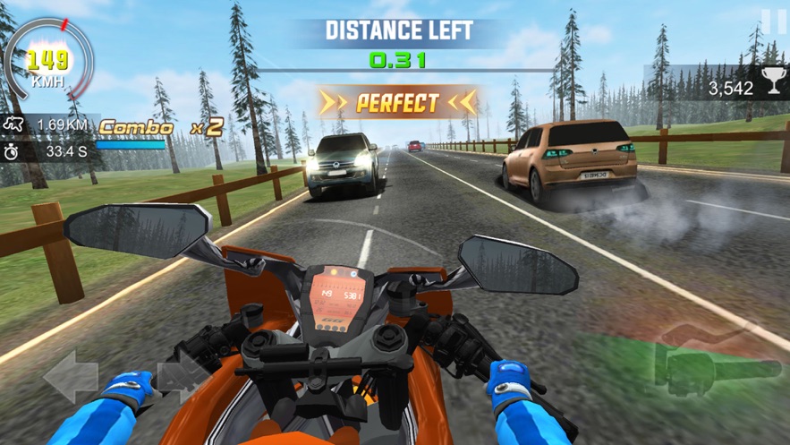 狂热摩托:摩托车模拟驾驶2019手游app截图