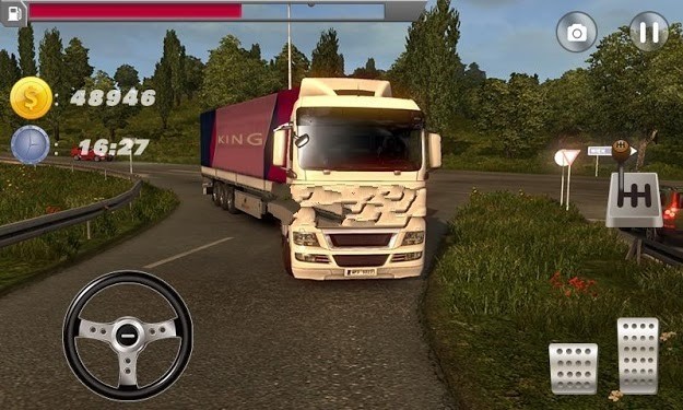 货车驾驶模拟2019手游app截图