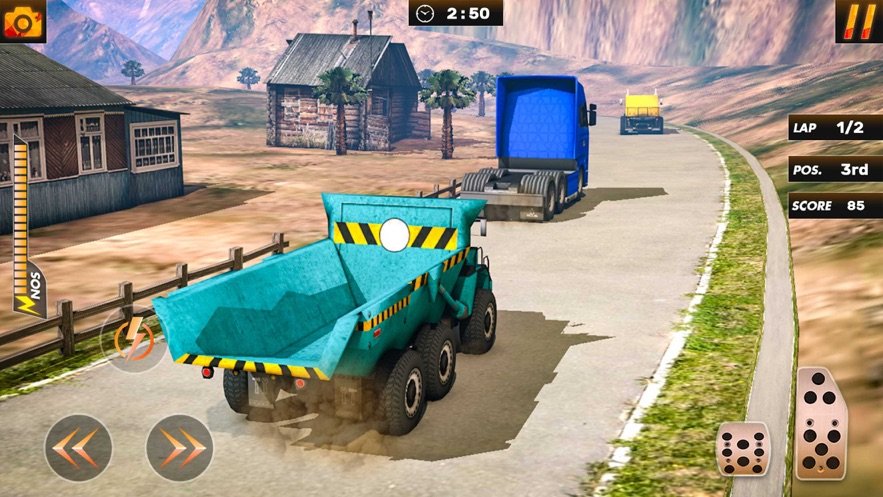 完美的卡车比赛3D手游app截图
