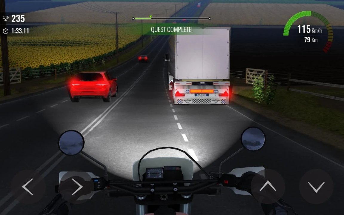 摩托交通竞赛2手游app截图