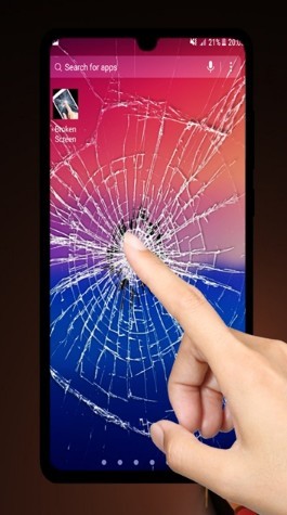 Broken Screen Prank手机软件app截图