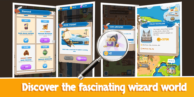 巫师学院打造属于你的魔法世界手游app截图