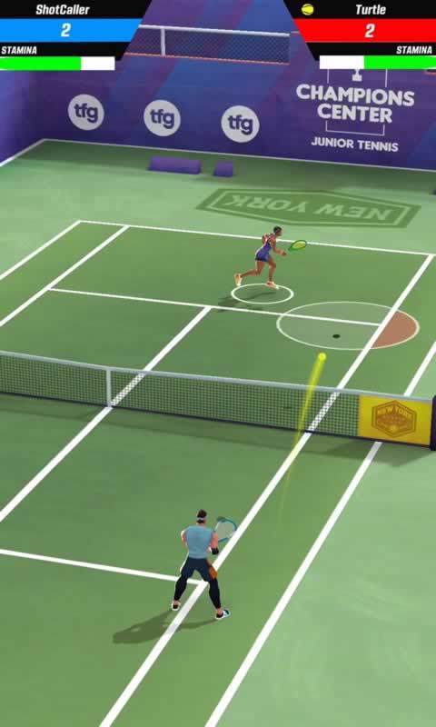 tennis clash手游app截图