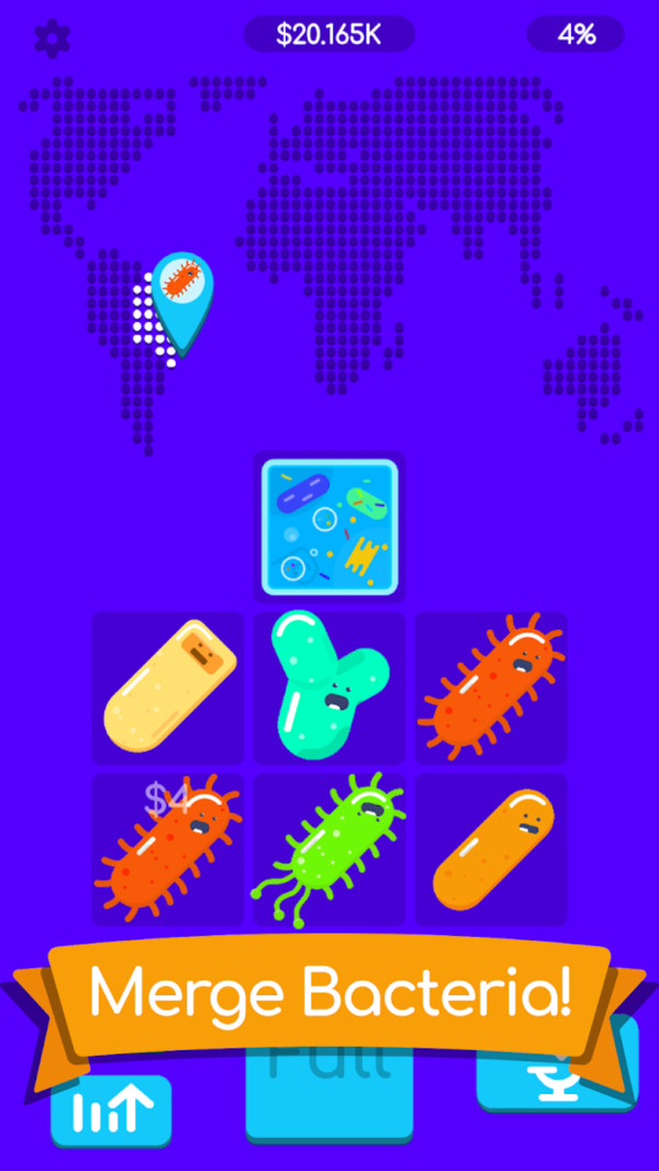 细菌世界：合成手游app截图