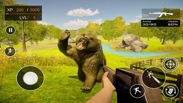 野生动物狩猎3D手游app截图