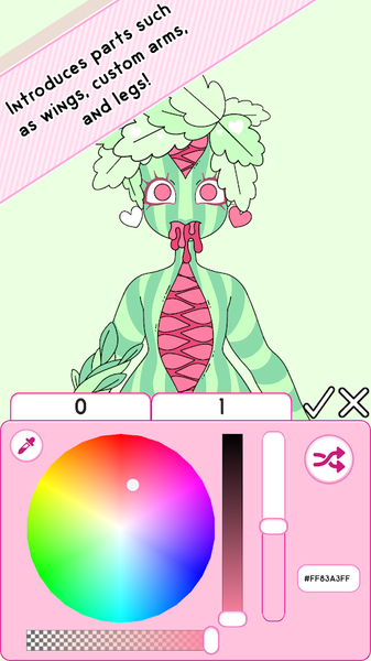 怪物少女制作器2手游app截图