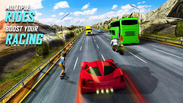 高速公路特技比赛手游app截图