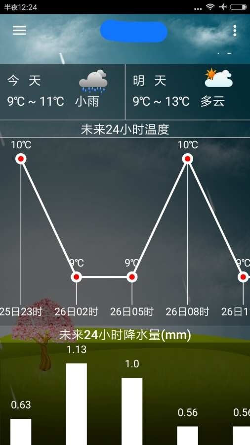 海峰天气手机软件app截图