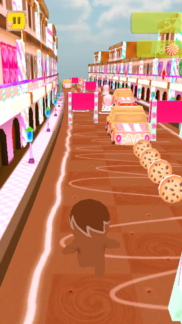 糖果人跑步3D手游app截图