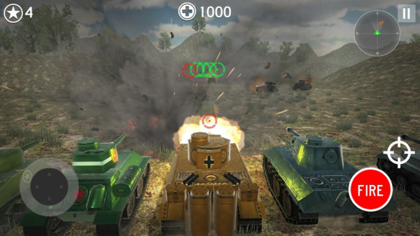 王牌坦克大战3D手游app截图