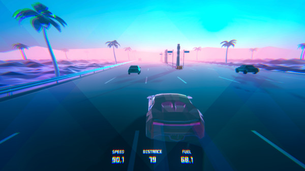 科幻公路賽車3D手游app截圖
