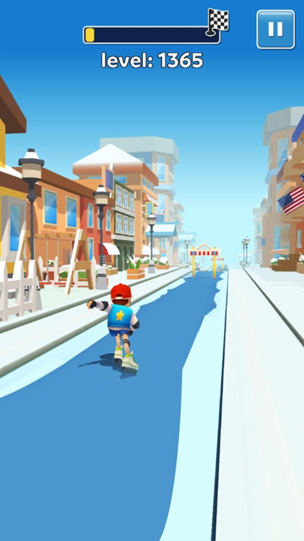 轮滑少年3D手游app截图