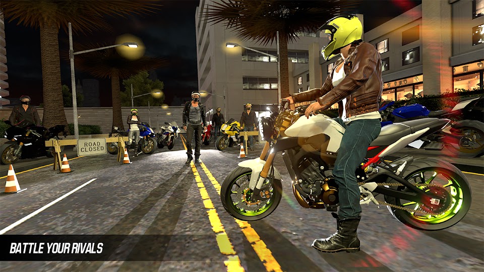 摩托车街头竞速手游app截图