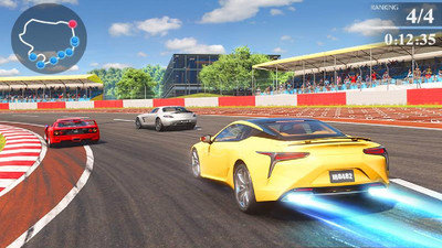 高速交通赛车3D手游app截图